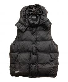 FreshService（フレッシュサービス）の古着「CORPORATE DOWN VEST」｜ブラック