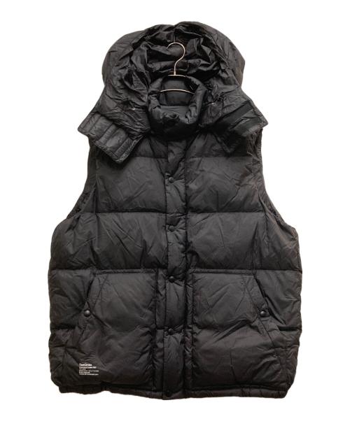 FreshService（フレッシュサービス）FreshService (フレッシュサービス) CORPORATE DOWN VEST ブラック サイズ:Ⅿの古着・服飾アイテム