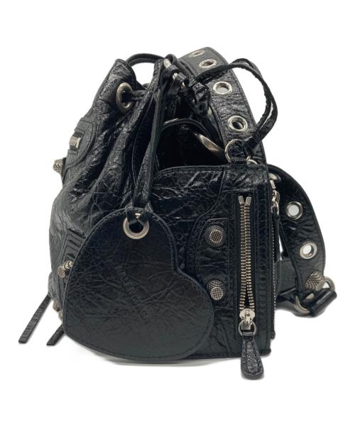 BALENCIAGA（バレンシアガ）BALENCIAGA (バレンシアガ) Le Cagole Shoulder Bag ブラックの古着・服飾アイテム