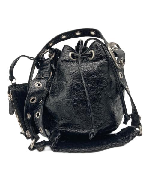 BALENCIAGA（バレンシアガ）BALENCIAGA (バレンシアガ) Le Cagole Shoulder Bag ブラックの古着・服飾アイテム
