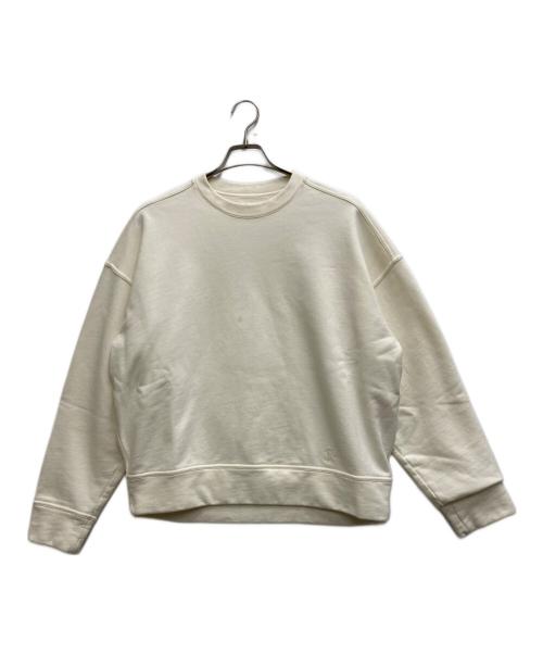 JIL SANDER+（ジルサンダープラス）JIL SANDER+ (ジルサンダープラス) スウェット ホワイト サイズ:XSの古着・服飾アイテム