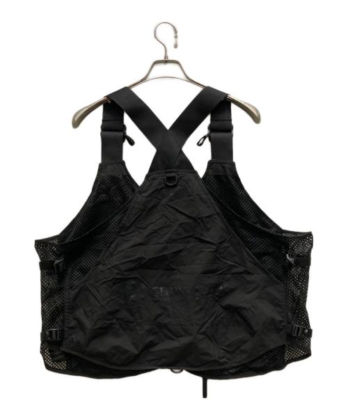 Snow peak（スノーピーク）snow peak (スノーピーク) TONEDTROUT (トーンドトラウト) フィッシングベスト ブラック サイズ:２の古着・服飾アイテム