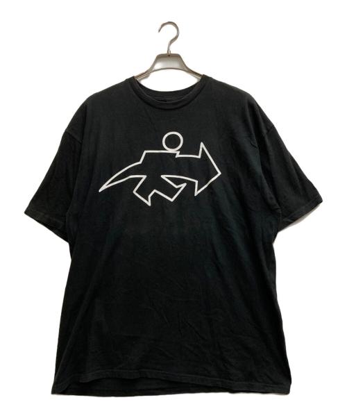 stussy（ステューシー）stussy (ステューシー) プリントTシャツ ブラック サイズ:XLの古着・服飾アイテム