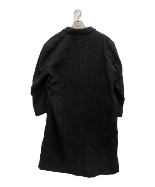COMME des GARCONS HOMME（コムデギャルソン オム）COMME des GARCONS HOMME (コムデギャルソン オム) 90's メルトンコート ブラック サイズ:Ⅿの古着・服飾アイテム