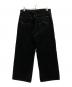 doublet (ダブレット) FUZZY LOW-RISE BUGGY PANTS ブラック サイズ:M：12000円