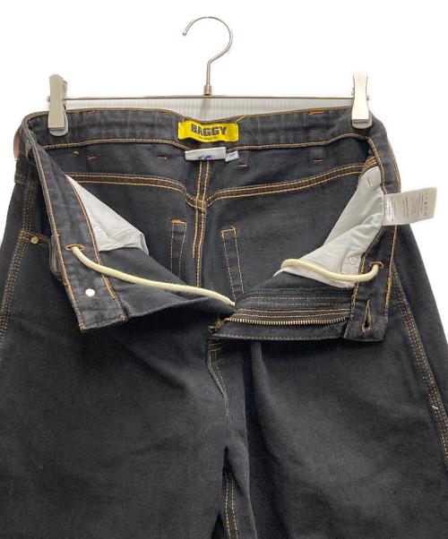 BUTTER GOODS（バターグッズ）Butter goods (バターグッズ) バギージーンズ ブラック サイズ: 76cm (W30)の古着・服飾アイテム