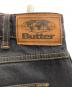 中古・古着 Butter goods (バターグッズ) バギージーンズ ブラック サイズ: 76cm (W30)：10000円