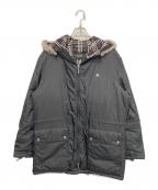 BURBERRY BLACK LABELバーバリーブラックレーベル）の古着「ダウンジャケット」｜ブラック