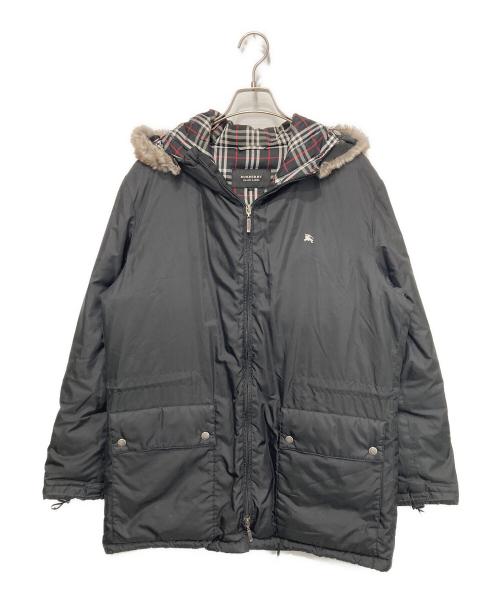 BURBERRY BLACK LABEL（バーバリーブラックレーベル）BURBERRY BLACK LABEL (バーバリーブラックレーベル) ダウンジャケット ブラック サイズ:Lの古着・服飾アイテム