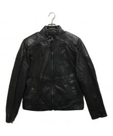 G-STAR RAW（ジースターロゥ）の古着「Biker Leather Jacket」｜ブラック