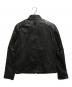 G-STAR RAW (ジースターロゥ) Biker Leather Jacket ブラック サイズ:S：17000円
