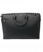 serapianセラピアン）の古着「ブリーフケース」｜ブラック