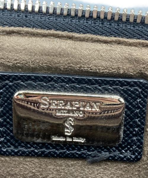 serapian（セラピアン）serapian (セラピアン) ブリーフケース ブラックの古着・服飾アイテム