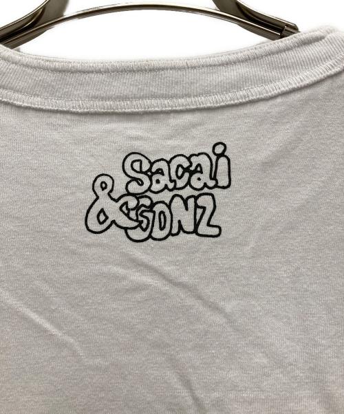 sacai（サカイ）sacai (サカイ) acai Gonz THE GOOD VIBES TRIBE T ホワイト サイズ:2の古着・服飾アイテム