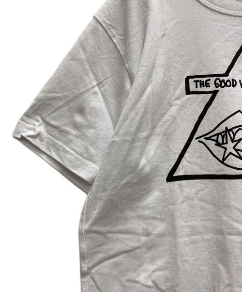 sacai（サカイ）sacai (サカイ) acai Gonz THE GOOD VIBES TRIBE T ホワイト サイズ:2の古着・服飾アイテム