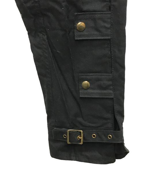 BELSTAFF（ベルスタッフ）BELSTAFF (ベルスタッフ) モーターサイクルオイルドパンツ ブラック サイズ:76cm (W30)の古着・服飾アイテム