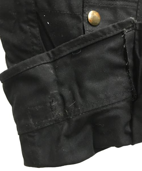 BELSTAFF（ベルスタッフ）BELSTAFF (ベルスタッフ) モーターサイクルオイルドパンツ ブラック サイズ:76cm (W30)の古着・服飾アイテム
