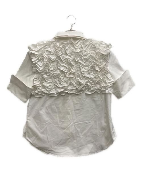 Bibiy.（ビビィ）Bibiy. (ビビィ) ARIEL FRILL BLOUSE ホワイト サイズ:FREEの古着・服飾アイテム
