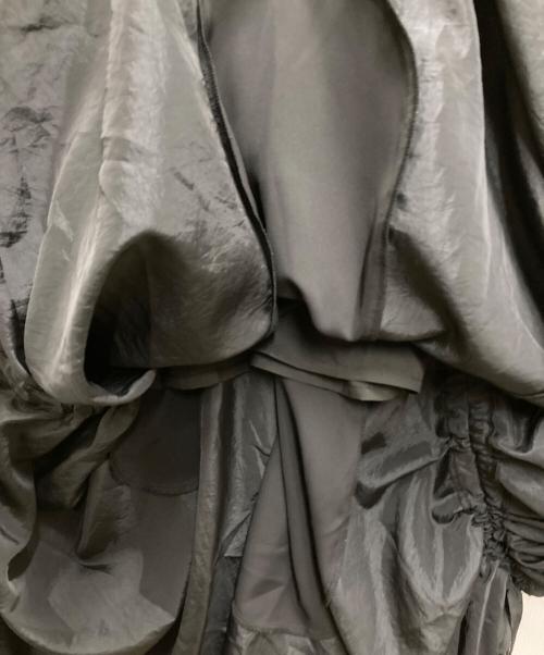 UN3D.（アンスリード）UN3D. (アンスリード) WAVE LINE CAMI OP ブラック サイズ:36の古着・服飾アイテム