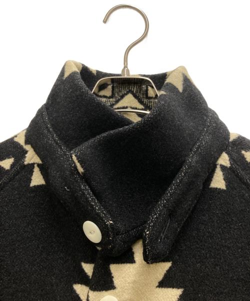 JELADO（ジェラード）JELADO (ジェラード) ネイティブ ブランケットコート ブラック サイズ:40の古着・服飾アイテム