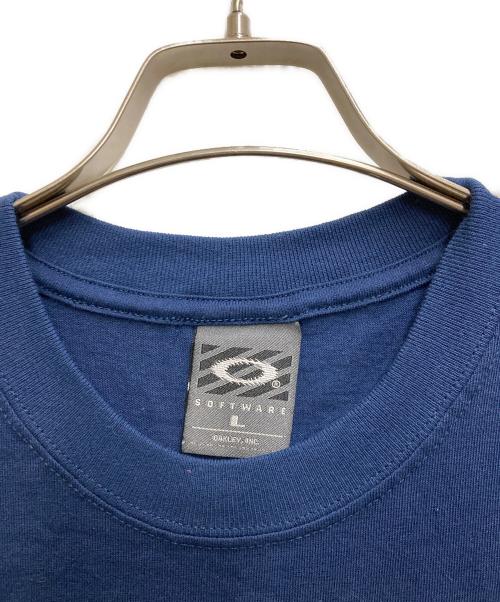 OAKLEY（オークリー）OAKLEY (オークリー) プリントTシャツ ネイビー サイズ:Lの古着・服飾アイテム