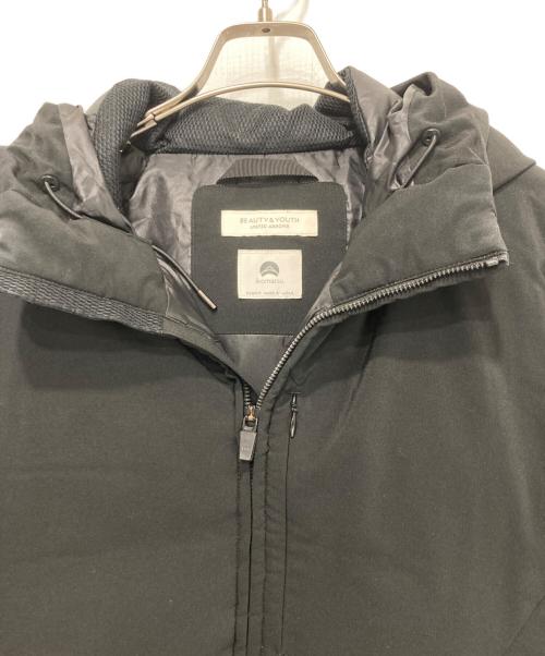 BEAUTY&YOUTH（ビューティーアンドユース）BEAUTY&YOUTH (ビューティーアンドユース) シャンブレー アライドダウンジャケット ブラック サイズ:Sの古着・服飾アイテム