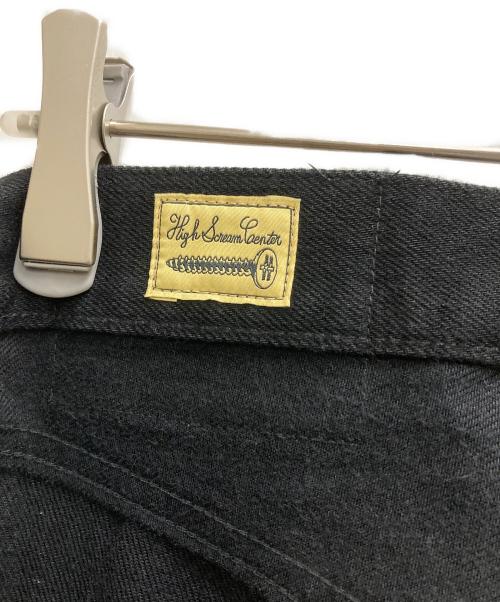 High Scream Center（ハイスクリームセンター）High Scream Center (ハイスクリームセンター) 5PK DENIM PT ブラック サイズ: 76cm (W30)の古着・服飾アイテム