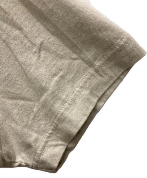 JUNYA WATANABE COMME des GARCONS（(ジュンヤワタナベ コムデギャルソン）JUNYA WATANABE COMME des GARCONS ((ジュンヤワタナベ コムデギャルソン) レオパードドッキングTシャツ ベージュ サイズ:Mの古着・服飾アイテム