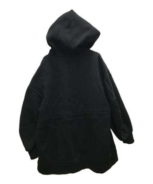 FUMITO GANRYU（フミトガンリュウ）FUMITO GANRYU (フミトガンリュウ) ジップパーカー ブラック サイズ:3の古着・服飾アイテム