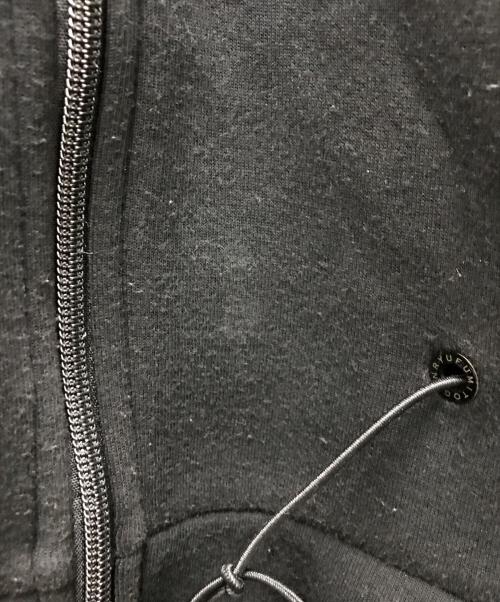 FUMITO GANRYU（フミトガンリュウ）FUMITO GANRYU (フミトガンリュウ) ジップパーカー ブラック サイズ:3の古着・服飾アイテム