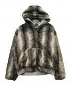 flagstuffフラグスタフ）の古着「FUR ACTIVE PARKA」｜グレー×ブラウン