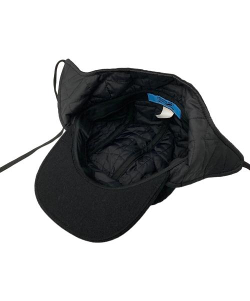 WASTED YOUTH（ウェイステッドユース）Wasted Youth (ウエステッド ユース) イヤーフラップキャップ ブラックの古着・服飾アイテム