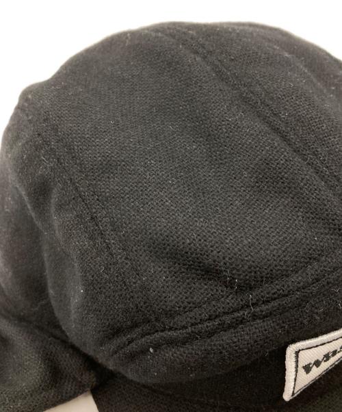 WASTED YOUTH（ウェイステッドユース）Wasted Youth (ウエステッド ユース) イヤーフラップキャップ ブラックの古着・服飾アイテム