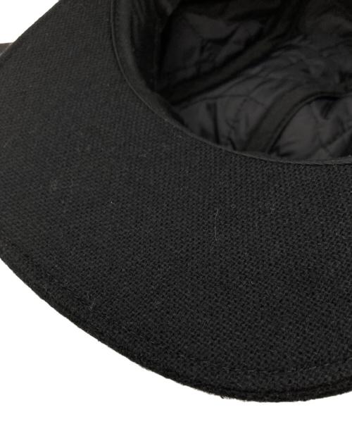 WASTED YOUTH（ウェイステッドユース）Wasted Youth (ウエステッド ユース) イヤーフラップキャップ ブラックの古着・服飾アイテム