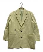 ESTNATIONエストネーション）の古着「バックジップビッグジャケット」｜グリーン