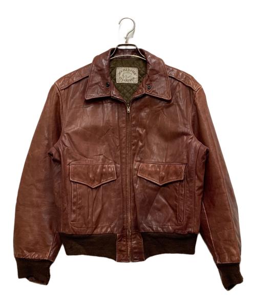 JEKYLL'S HIDE（ジキルズハイド）JEKYLL'S HIDE (ジキルズハイド) レザージャケット ブラウン サイズ:40の古着・服飾アイテム