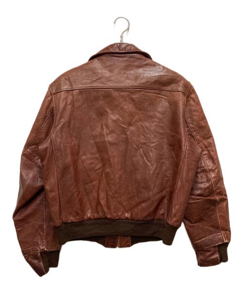 JEKYLL'S HIDE（ジキルズハイド）JEKYLL'S HIDE (ジキルズハイド) レザージャケット ブラウン サイズ:40の古着・服飾アイテム