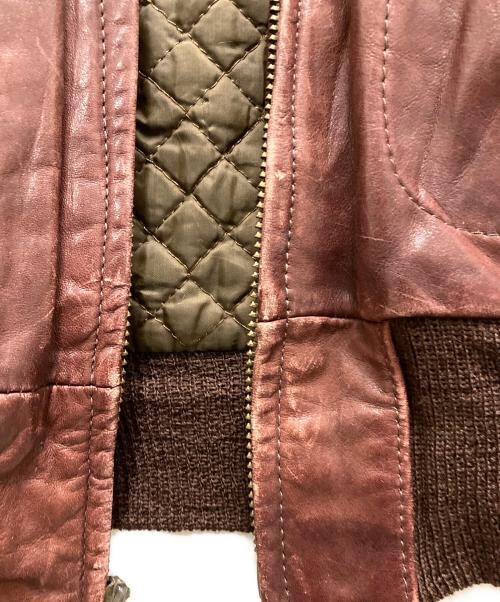 JEKYLL'S HIDE（ジキルズハイド）JEKYLL'S HIDE (ジキルズハイド) レザージャケット ブラウン サイズ:40の古着・服飾アイテム