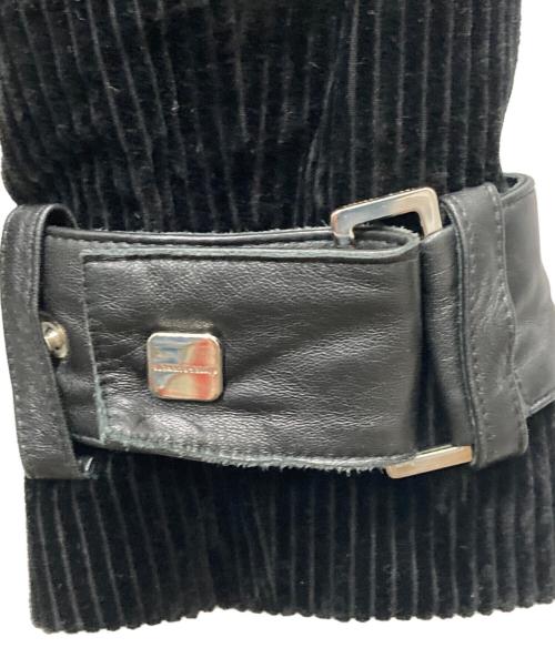 BOTTEGA VENETA（ボッテガベネタ）BOTTEGA VENETA (ボッテガベネタ) コーデュロイセットアップ ブラック サイズ:42の古着・服飾アイテム