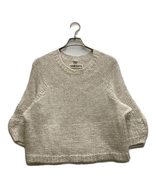 45R（フォーティファイブ・アール）45R (フォーティーファイブアール) ハンドニット ベージュ サイズ:2の古着・服飾アイテム