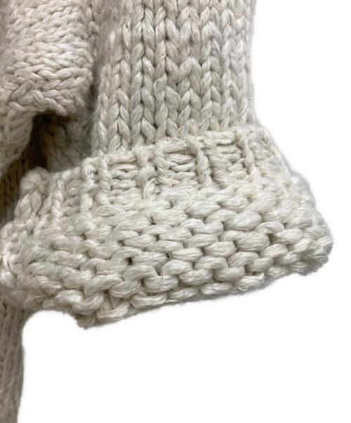 45R（フォーティファイブ・アール）45R (フォーティーファイブアール) ハンドニット ベージュ サイズ:2の古着・服飾アイテム