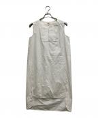 ENFOLDエンフォルド）の古着「ノースリーブワンピース」｜ホワイト