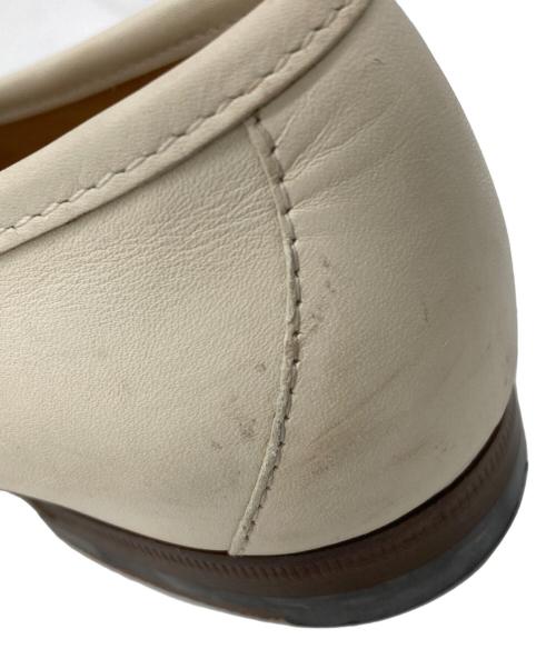 GUCCI（グッチ）GUCCI (グッチ) ビットローファー ホワイト サイズ:36の古着・服飾アイテム