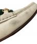 中古・古着 GUCCI (グッチ) ビットローファー ホワイト サイズ:36：13000円