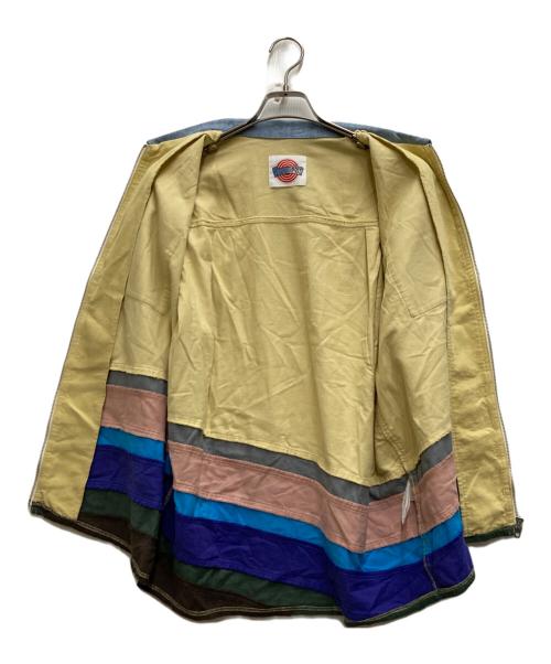 ROUND TWO by Sean Wotherspoon（ラウンド トゥー）ROUND TWO by Sean Wotherspoon (ラウンド トゥー) 2G (ツージー) コーデュロイジップシャツ イエロー サイズ:Ⅿの古着・服飾アイテム