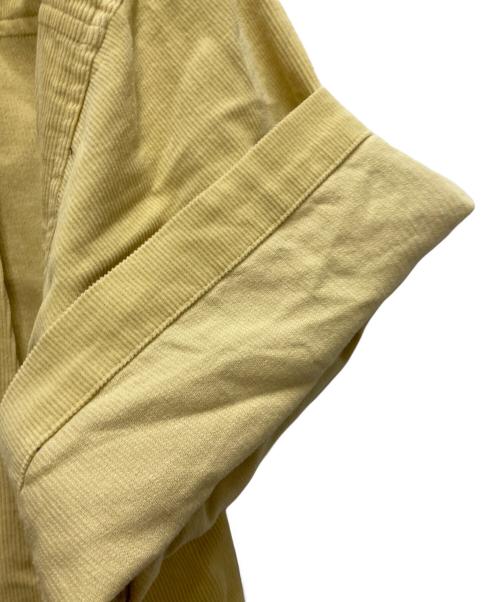 ROUND TWO by Sean Wotherspoon（ラウンド トゥー）ROUND TWO by Sean Wotherspoon (ラウンド トゥー) 2G (ツージー) コーデュロイジップシャツ イエロー サイズ:Ⅿの古着・服飾アイテム