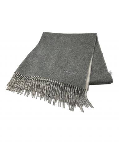 中古・古着通販】HERMES (エルメス) カシミヤマフラー グレー