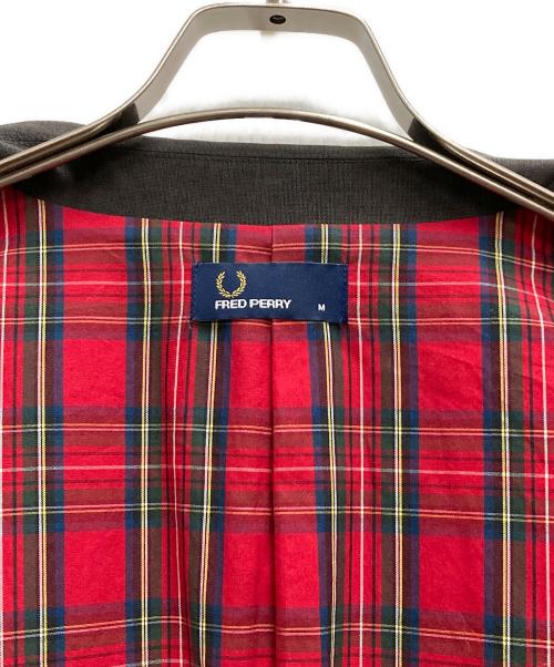 FRED PERRY（フレッドペリー）FRED PERRY (フレッドペリー) チェスターコート グレー サイズ:Ⅿの古着・服飾アイテム