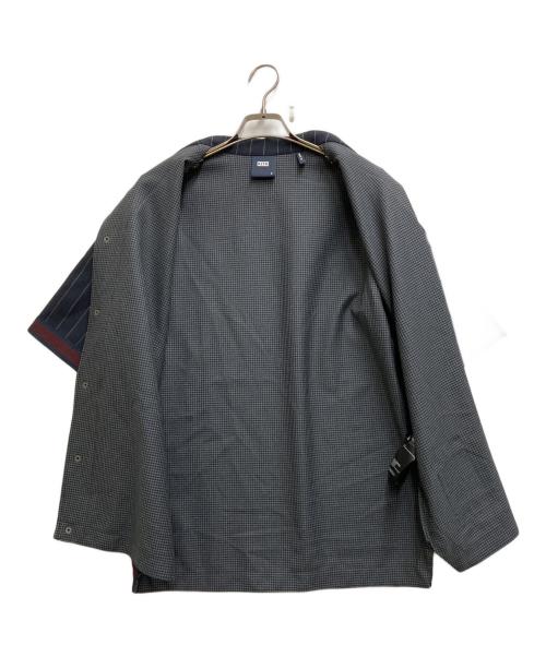 KITH（キス）KITH (キス) Pinstripe Woodpoint Shooting Shirt ネイビー サイズ:Sの古着・服飾アイテム