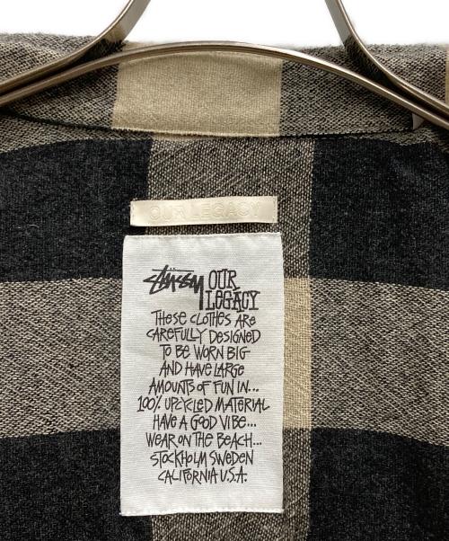 stussy（ステューシー）stussy (ステューシー) OUR LEGACY (アワーレガシー) WORK SHOP BORROWED JACKET ベージュ サイズ:Ⅼの古着・服飾アイテム